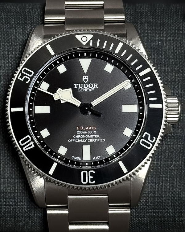 2025 Tudor Pelagos 39MM Black Dial Titanium Bracelet (25407N)