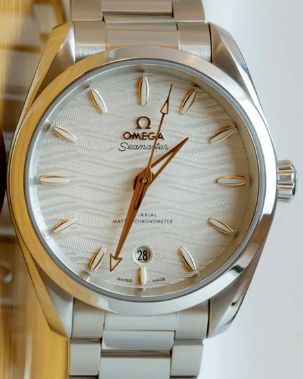 2022 Omega Seamaster Aqua Terra 150M 38MM Silver Dial Steel Bracelet (220.10.38.20.02.002)