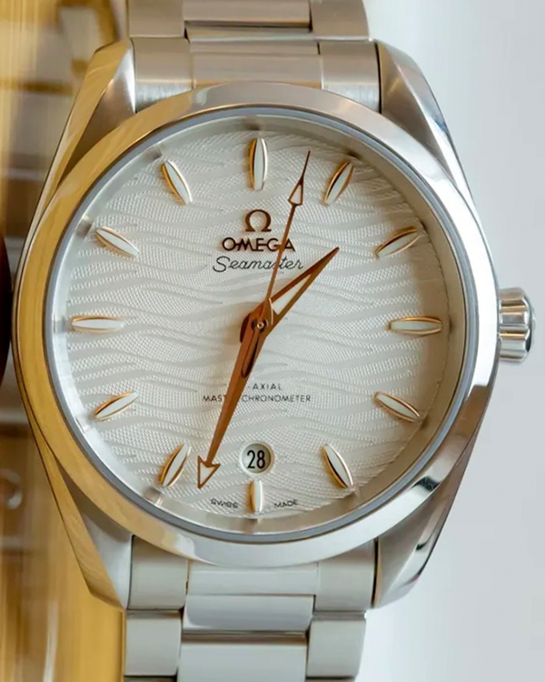2022 Omega Seamaster Aqua Terra 150M 38MM Silver Dial Steel Bracelet (220.10.38.20.02.002)