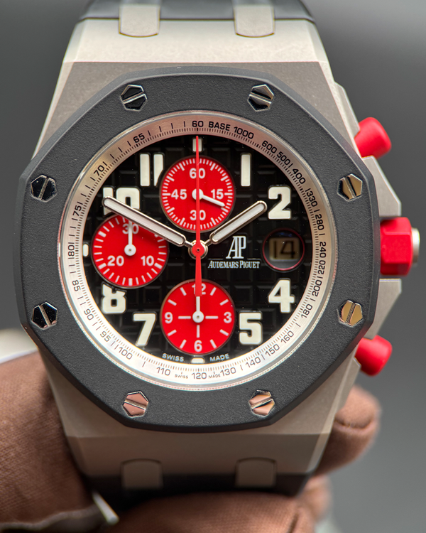 2009 Audemars Piguet Royal Oak Offshore "Tour Auto" L.E. 44MM Black Dial Rubber Strap (26278IK)