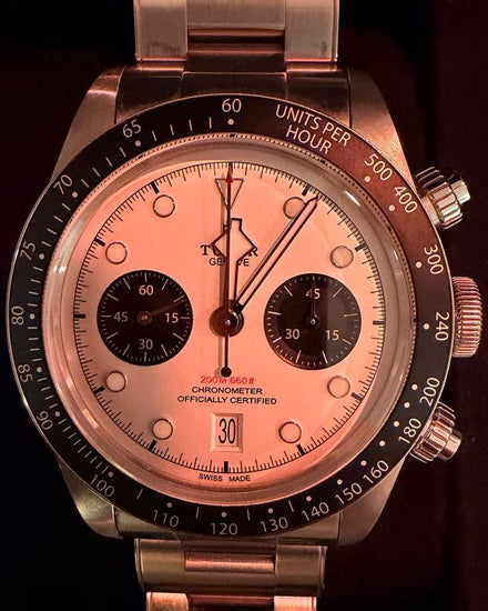 No Reserve - 2023 Tudor Black Bay Chrono "Panda" 41MM White Dial Steel Bracelet (79360N)