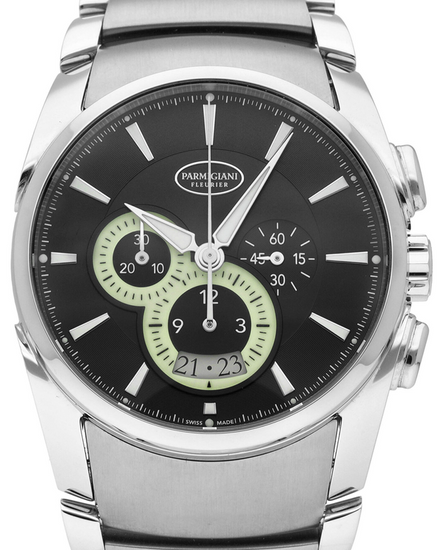 2025 Parmigiani Fleurier Tonda Metrographe 40MM Black Dial Steel Bracelet (PFC274-0001401-B33002)