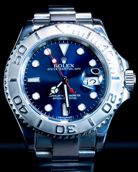 2013 Rolex Yacht-Master 40MM Blue Dial Oyster Bracelet (116622)