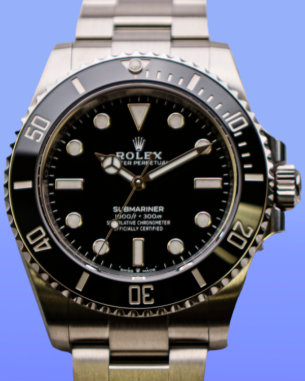 2025 Rolex Submariner No-Date 41MM Black Dial Oyster Bracelet (124060)