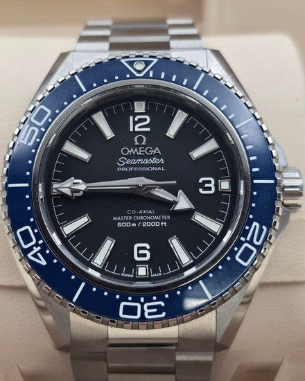 2025 Omega Seamaster Planet Ocean 600M 42MM Black Dial Steel Bracelet (217.30.42.21.01.002)