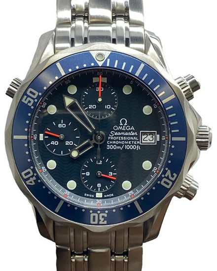 Omega Seamaster Diver 300M 41.5MM Blue Dial Steel Bracelet (2225.80.00)