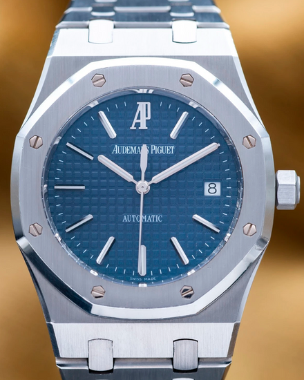 2011 Audemars Piguet Royal Oak 39MM Blue Dial Steel Bracelet (15300ST.OO.1220ST.02)