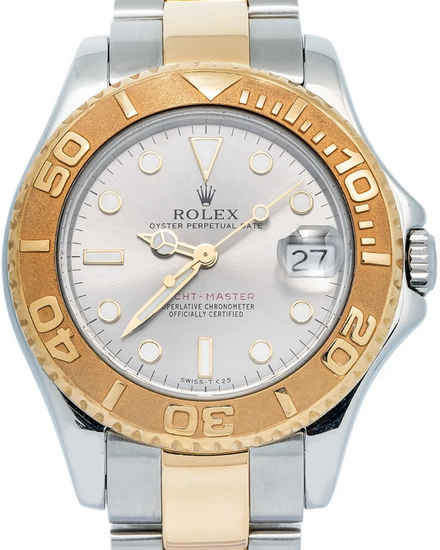 Rolex Yacht-Master 35MM Silver Dial Two-Tone Oyster Bracelet (68623)