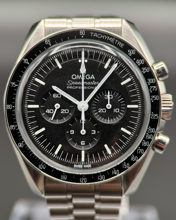 2022 Omega Speedmaster Professional Moonwatch 42MM Black Dial Steel Bracelet (310.32.42.50.01.001)