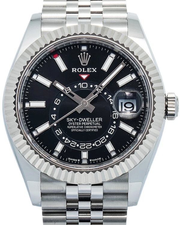 2025 Rolex Sky-Dweller 42MM Black Dial Jubilee Bracelet (336934)
