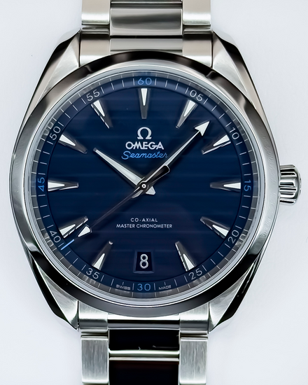 2023 Omega Seamaster Aqua Terra 41MM Blue Dial Steel Bracelet (220.10.41.21.03.001)