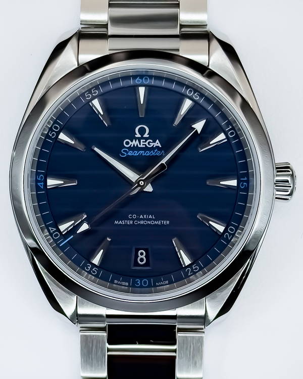 2023 Omega Seamaster Aqua Terra 41MM Blue Dial Steel Bracelet (220.10.41.21.03.001)