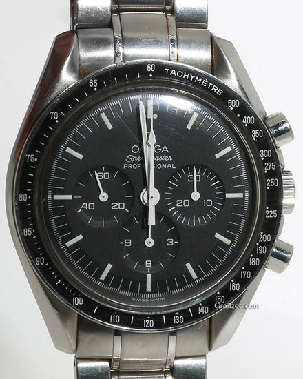 Omega Speedmaster Professional Moonwatch 42MM Black Dial Steel Bracelet (3570.50.00)