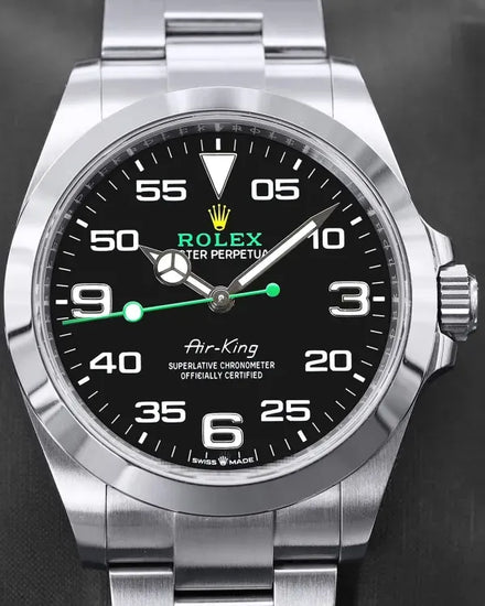 2023 Rolex Air-King 40MM Black Dial Oyster Bracelet (126900)