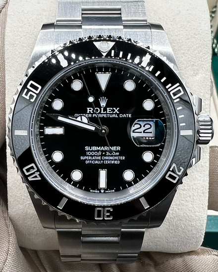 2025 Rolex Submariner Date 41MM Black Dial Oyster Bracelet (126610LN)