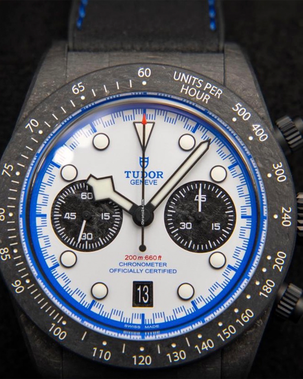 2025 Tudor Black Bay Carbon 25 L.E. 42MM White Dial Leather Strap (79377KN)