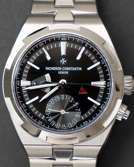 2024 Vacheron Constantin Overseas Dual Time 41MM Black Dial Steel Bracelet (7900V/110A-B546)