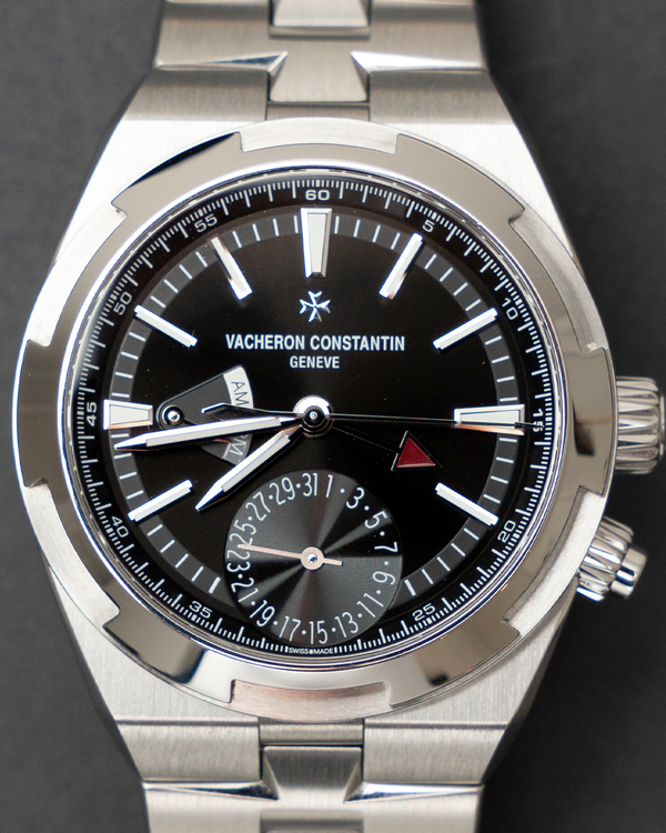 2024 Vacheron Constantin Overseas Dual Time 41MM Black Dial Steel Bracelet (7900V/110A-B546)