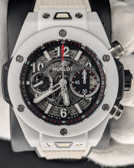 No Reserve - 2020 Hublot Big Bang Unico 45MM Skeleton Dial Rubber Strap (411.HX.1170.RX)