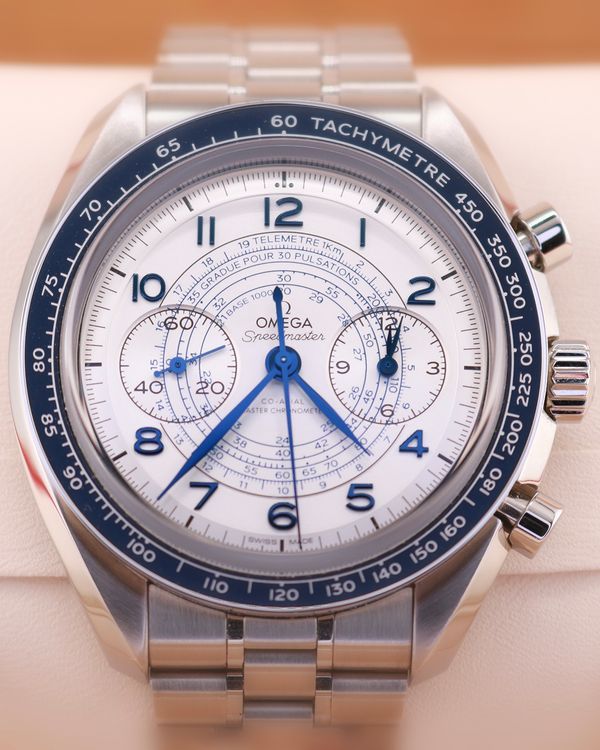 Omega Speedmaster Chronoscope 43MM Silver Dial Steel Bracelet (329.30.43.51.02.001)