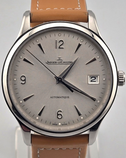 2022 Jaeger-LeCoultre Master Control Date 40MM Silver Dial Leather Strap (Q4018420)