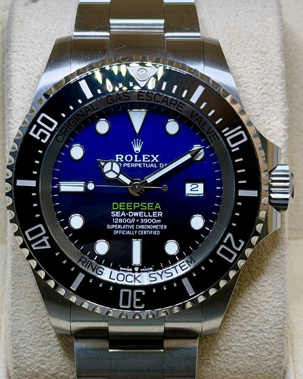 2022 Rolex Sea-Dweller "James Cameron" 43MM Blue Dial Oyster Bracelet (126600)