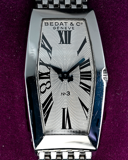 No Reserve - Bedat & Co Nº3 27MM Quartz Silver Dial Steel Bracelet (386.011.600)