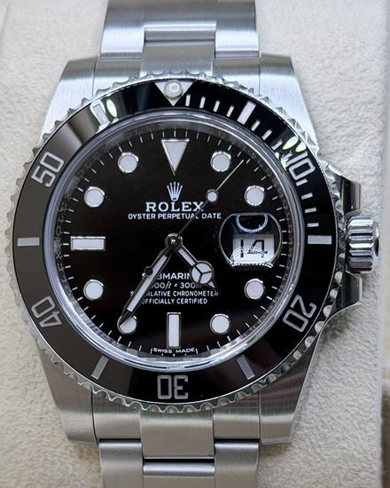 2018 Rolex Submariner Date 40MM Black Dial Oyster Bracelet (116610LN)