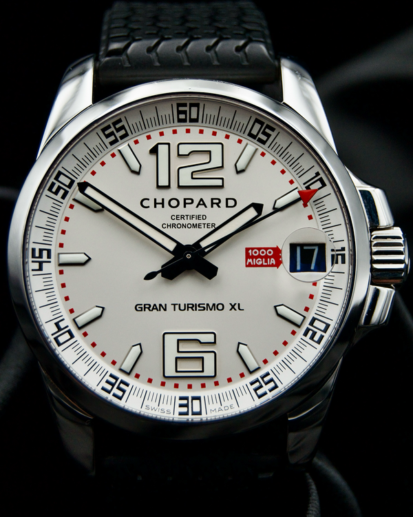2006 Chopard Mille Miglia GT XL L.E. 44MM Silver Dial Rubber Strap (16/8458)
