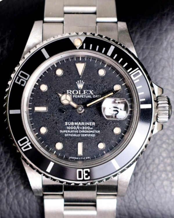 Rolex Submariner Date 40MM Black Dial Oyster Bracelet (168000)