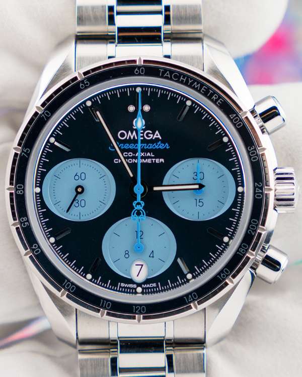 2024 Omega Speedmaster "Orbis Edition" S.E. 38MM Blue Dial Steel Bracelet (324.30.38.50.03.002)