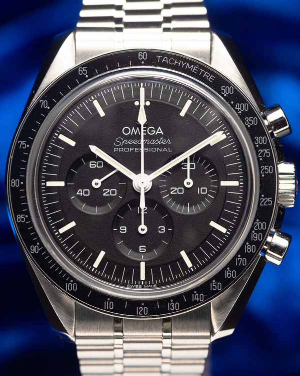 2023 Omega Speedmaster Professional Moonwatch 42MM Black Dial Steel Bracelet (310.30.42.50.01.002)