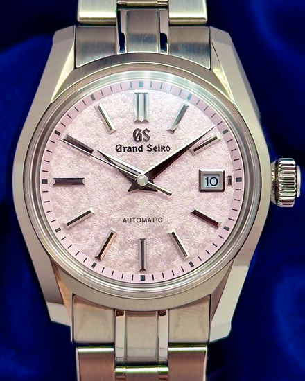 2025 Grand Seiko Heritage 30MM Pink Dial Steel Bracelet (STGK031G)