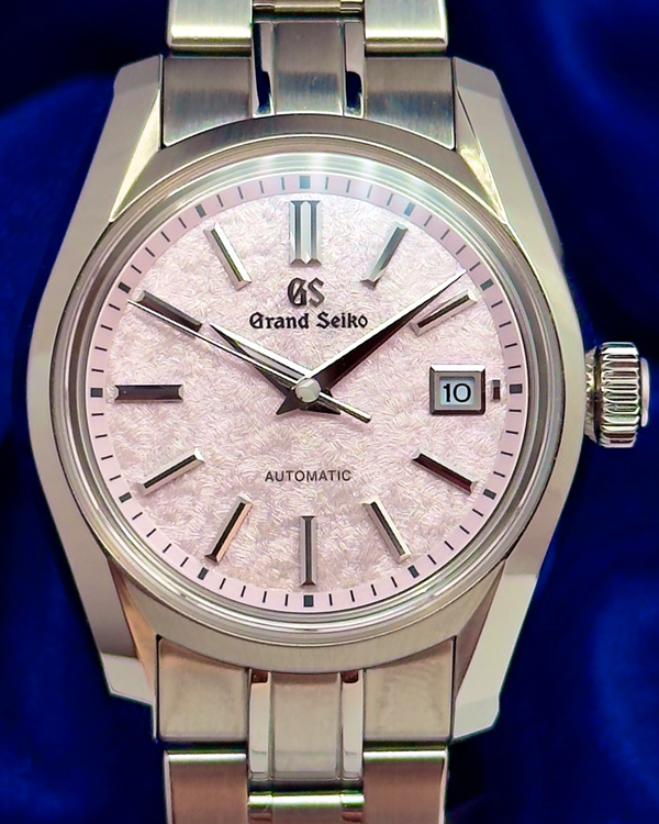 2025 Grand Seiko Heritage 30MM Pink Dial Steel Bracelet (STGK031G)