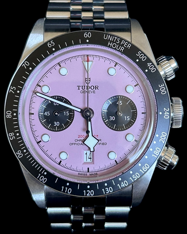 2024 Tudor Black Bay "Flamingo" 41MM Pink Dial Steel Bracelet (79360N-0019)