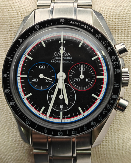 Omega Speedmaster Professional Moonwatch "Apollo 15 40th Anniversary Edition" L.E. 42MM Black Dial Steel Bracelet (311.30.42.30.01.003)