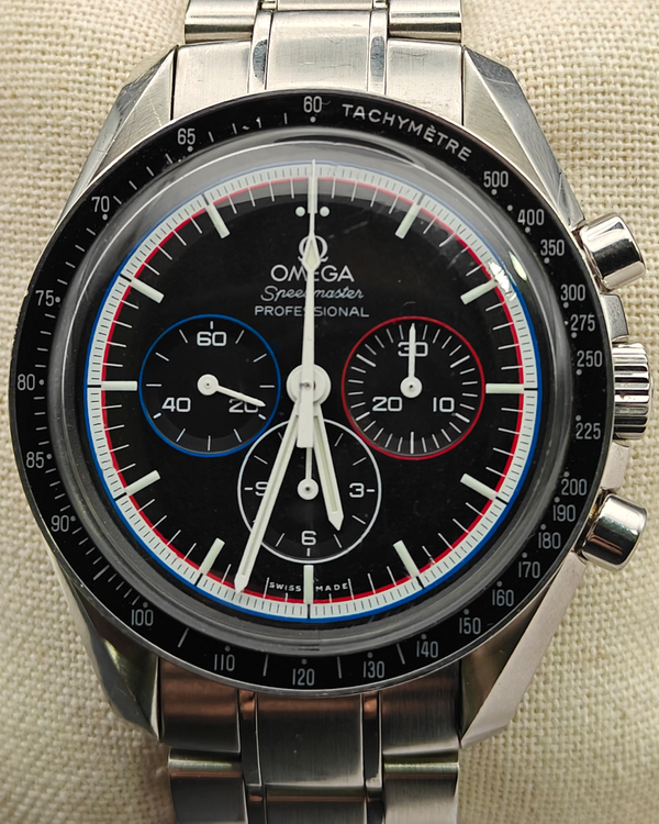 Omega Speedmaster Professional Moonwatch "Apollo 15 40th Anniversary Edition" L.E. 42MM Black Dial Steel Bracelet (311.30.42.30.01.003)