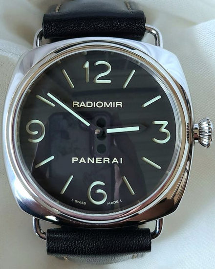 2005 Panerai Radiomir 45MM Black Dial Leather Strap (PAM00210)