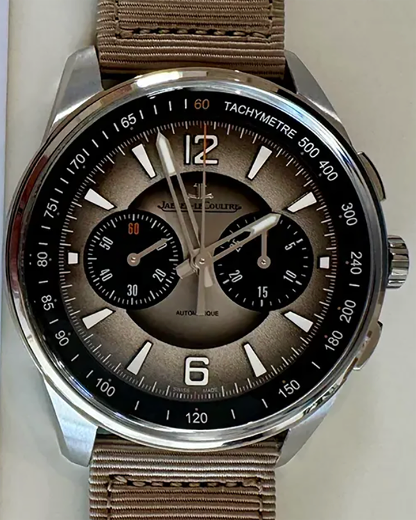2025 Jaeger-LeCoultre Polaris Chronograph 42MM Grey Dial Textile Strap (Q902843J)