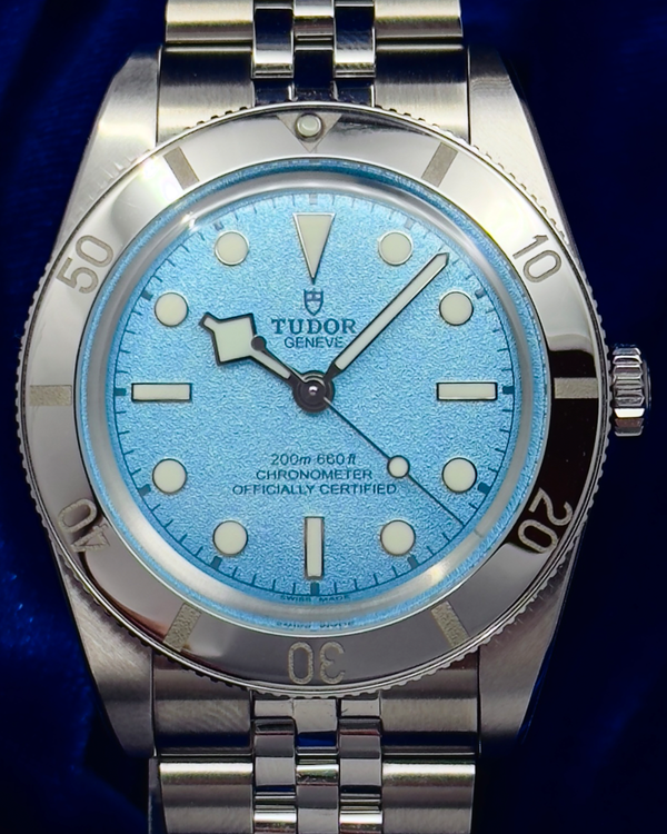2025 Tudor Black Bay 54 "Lagoon Blue" 37MM Blue Dial Steel Bracelet (79000)