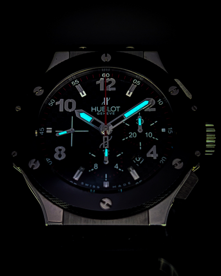 Hublot Big Bang 44MM Carbon Fiber Dial Rubber Strap (301.SB.131.RX)