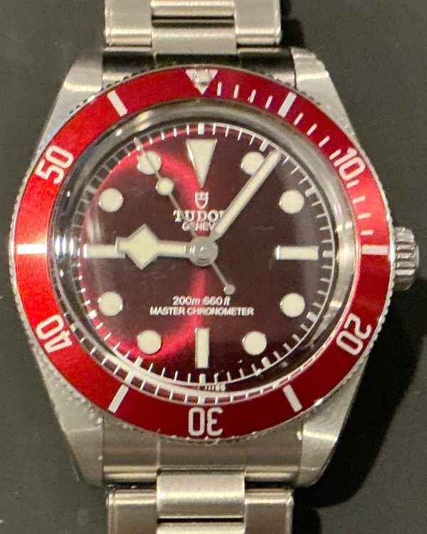 2025 Tudor Black Bay 58 39MM Red Dial Steel Bracelet (M7939A1A0RU-0002)