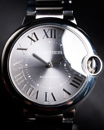 2022 Cartier Ballon Bleu 40MM Grey Dial Steel Bracelet (WSBB0060)
