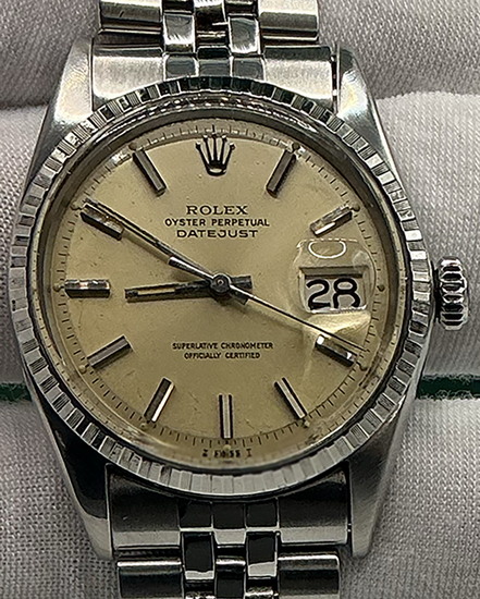 1969 Rolex Datejust 36MM Silver Dial Jubilee Bracelet (1603)