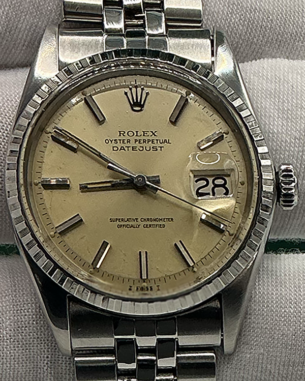1969 Rolex Datejust 36MM Silver Dial Jubilee Bracelet (1603)