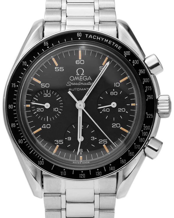 Omega Speedmaster Reduced 39MM Black Dial Steel Bracelet (3510.50.00)