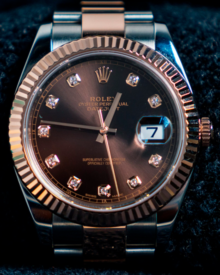 2023 Rolex Datejust 41MM Chocolate Dial Two-Tone Oyster Bracelet (126331)