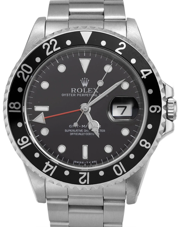 Rolex GMT-Master 40MM Black Dial Oyster Bracelet (16700LN)