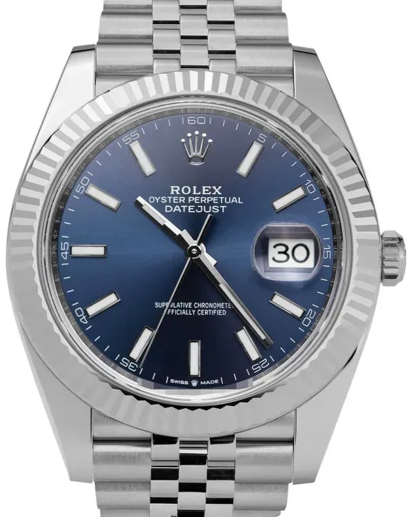 2020 Rolex Datejust 41MM Blue Dial Jubilee Bracelet (126334)