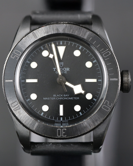 2021 Tudor Black Bay 41MM Black Dial Leather Strap (79210CNU)